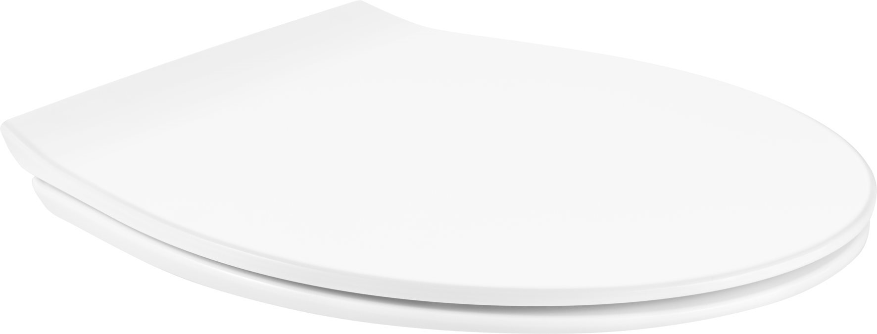 Záchodová doska 2 v 1 SLIM, pomalé zatváranie