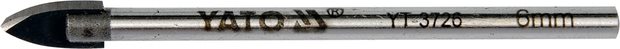 Yato Vrták do skla 4 mm