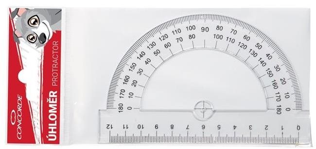 CONCORDE uhlomer 12 cm, transparentný
