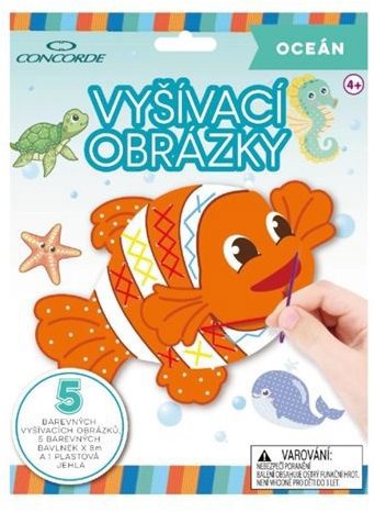 CONCORDE vyšívacie obrázky Oceán