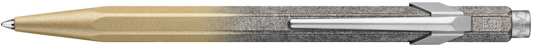 CARAN D'ACHE 849 Cosmic blue, zlaté