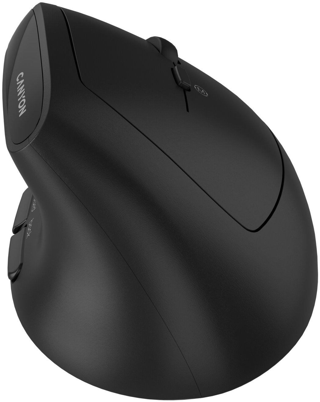 CANYON MW-25 Ergonomická LED AA Dual mode Wireless Black