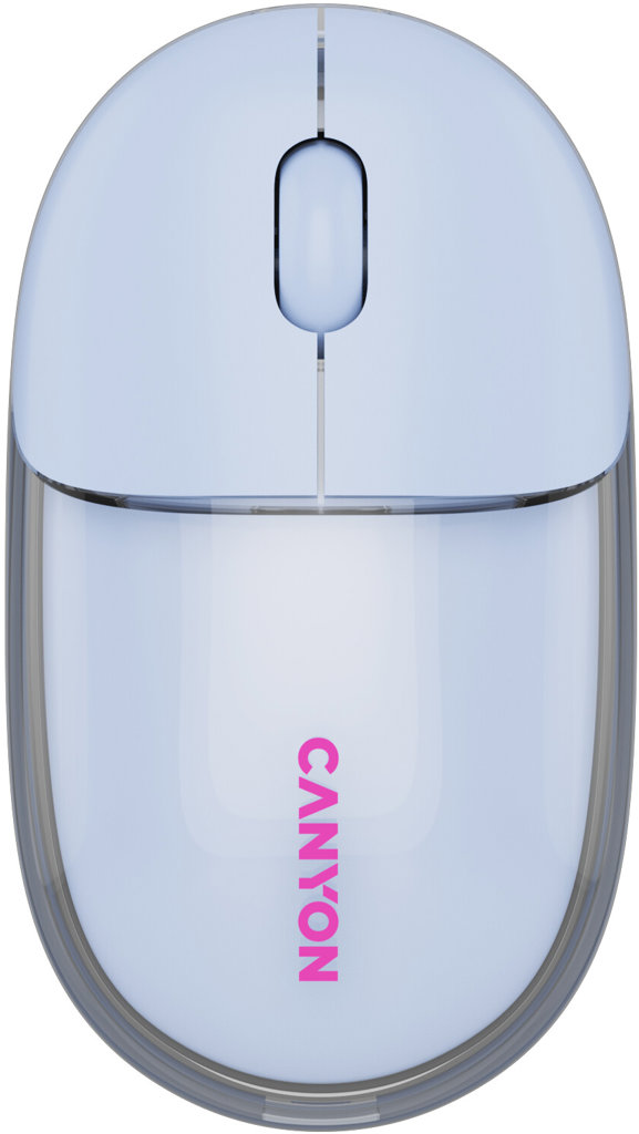 CANYON OnClick 24 BT/Wireless Transparent/Blue