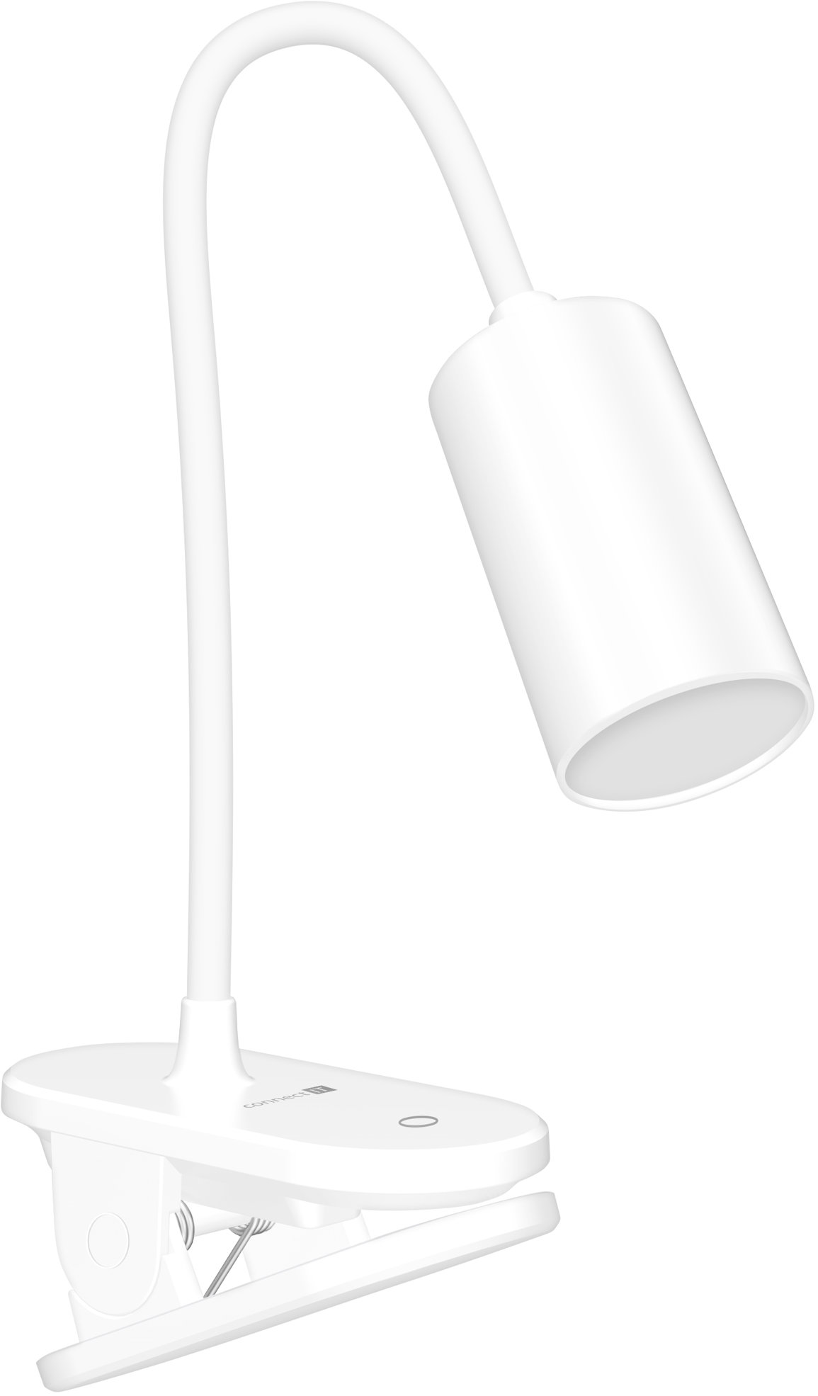 CONNECT IT CLIP 2 LED, s klipom, biela
