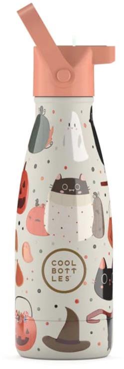 Cool Bottles detská nerezová termofľaša Kids Trick or Treat trojvrstvová 260 ml 3D