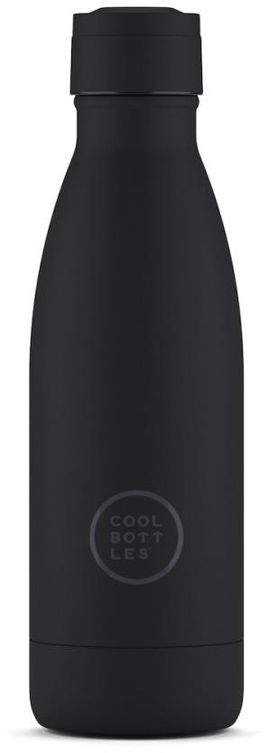 Cool Bottles nerezová termofľaša Mono Black trojvrstvová 350 ml
