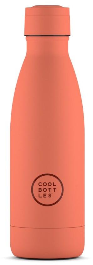 Cool Bottles nerezová termofľaša Pastel Coral trojvrstvová 350 ml