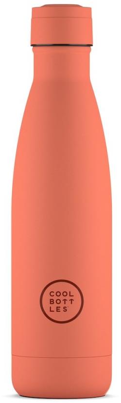 Cool Bottles nerezová termofľaša Pastel Coral trojvrstvová 500 ml