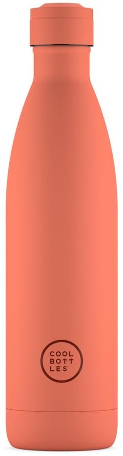 Cool Bottles nerezová termofľaša Pastel Coral trojvrstvová 750 ml