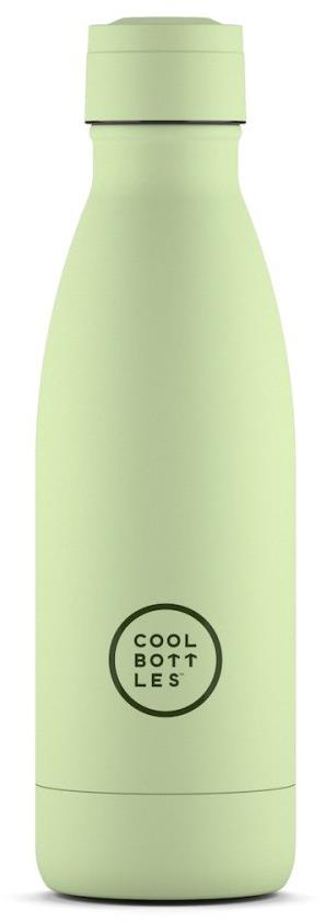 Cool Bottles nerezová termofľaša Pastel Green trojvrstvová 350 ml