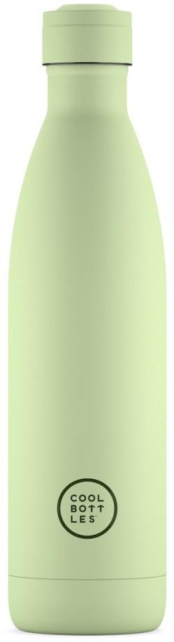 Cool Bottles nerezová termofľaša Pastel Green trojvrstvová 750 ml