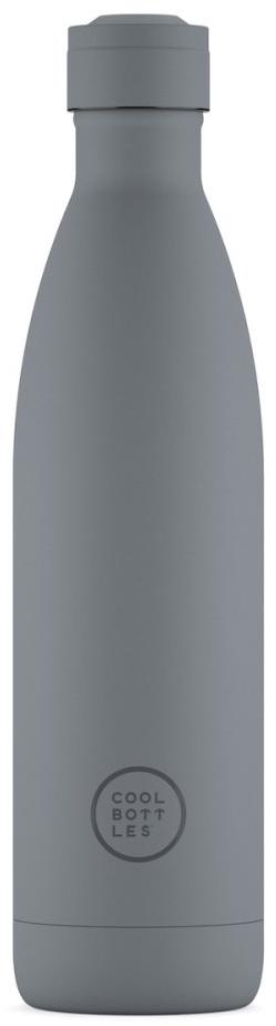 Cool Bottles nerezová termofľaša Pastel Grey trojvrstvová 750 ml
