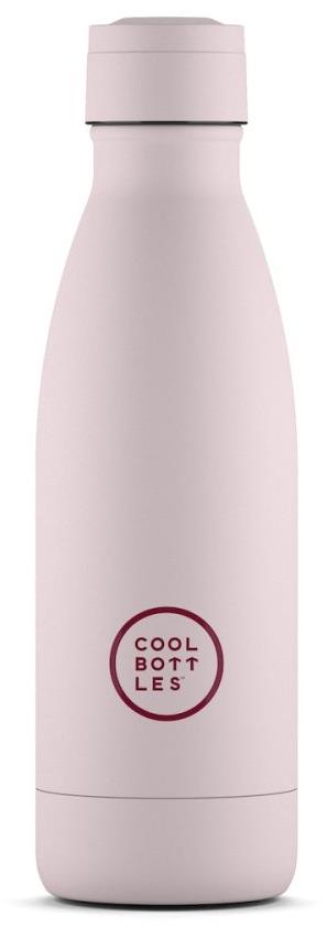 Cool Bottles nerezová termofľaša Pastel Pink trojvrstvová 350 ml