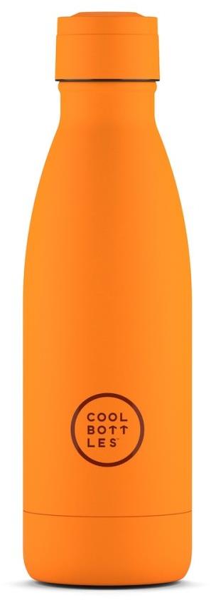 Cool Bottles nerezová termofľaša Vivid Orange trojvrstvová 350 ml