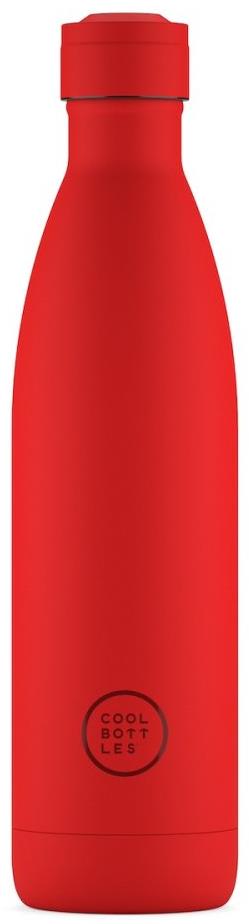 Cool Bottles nerezová termofľaša Vivid Red trojvrstvová 750 ml