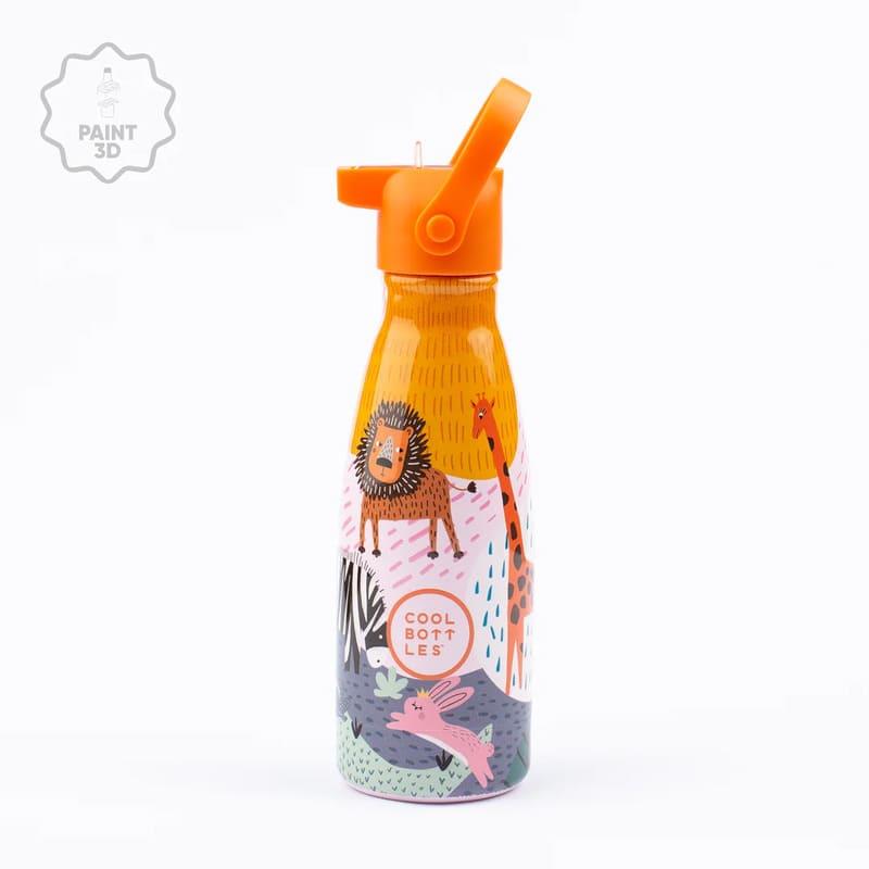 Cool Bottles Kids 3D Savannah Kingdom, trojvrstvová, 260 ml