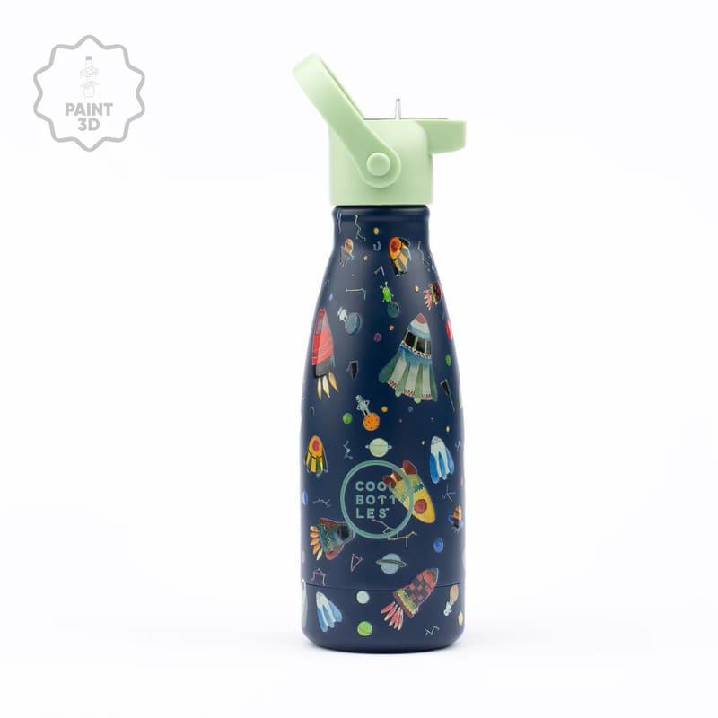 Cool Bottles Kids 3D Space Rockets, trojvrstvová, 260 ml