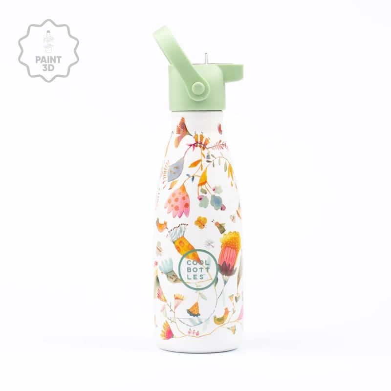 Cool Bottles Kids 3D Spring Flowers, trojvrstvová, 260 ml