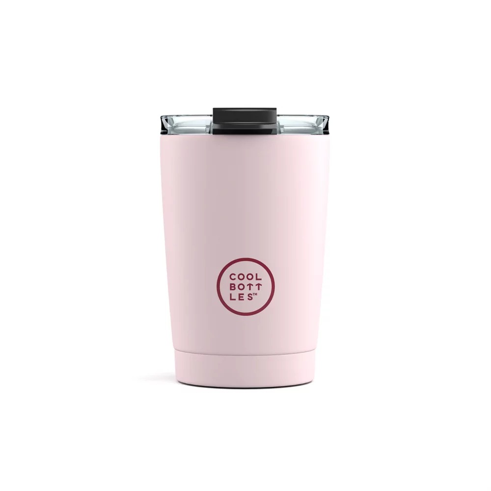 Cool Bottles Pastel Pink, trojvrstvový, 330 ml