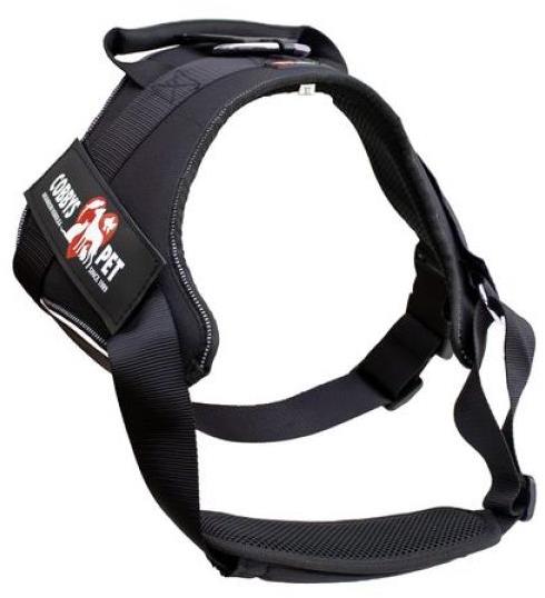 COBBYS PET Postroj K9 XL 70 – 90 cm, čierny