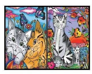 Colorvelvet zamatové dosky – mačky