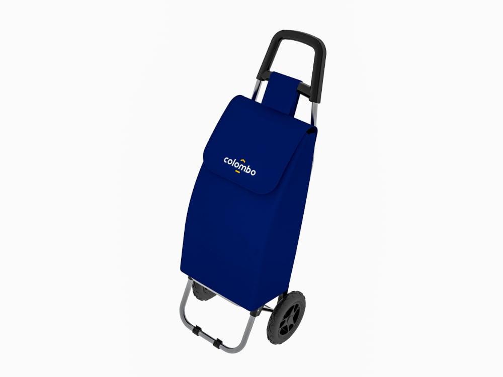 COLOMBO ROLLY Taška 40 l modrá nákupná s kolieskami nosnosť 25 kg