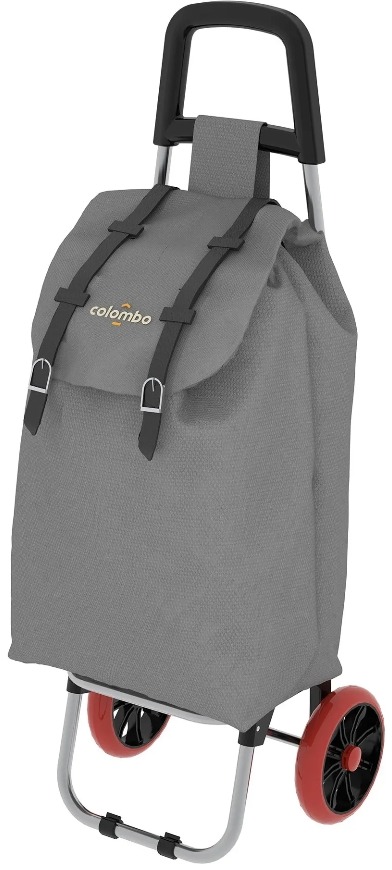 COLOMBO SMART Taška 40 l sivá nákupná s kolieskami nosnosť 25 kg