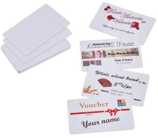 COLOP e-mark PVC obojstranne tlačiteľná kartička 85 × 50 mm 1 balenie = 50 ks (pre e-mark, GO)