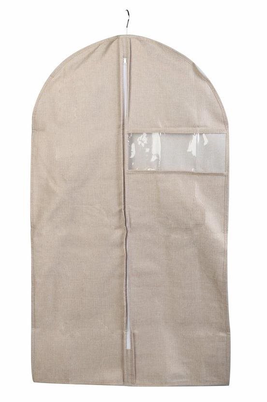 Compactor obal na obleky a krátke šaty SANDY 60 × 100 cm, béžový