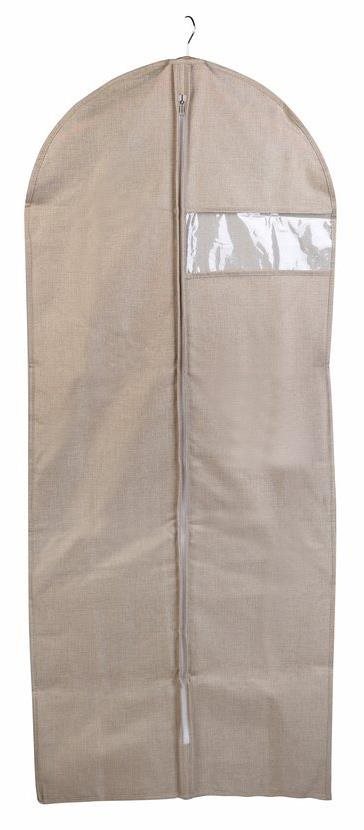 Compactor obal na obleky a dlhé šaty SANDY 60 × 137 cm, béžový