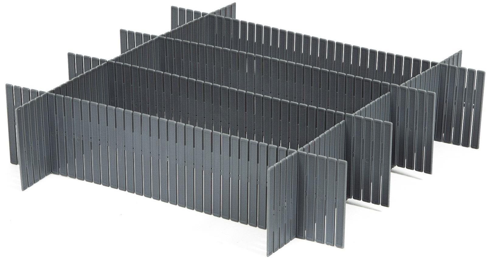 Compactor Free Organizér do zásuvky, sivý