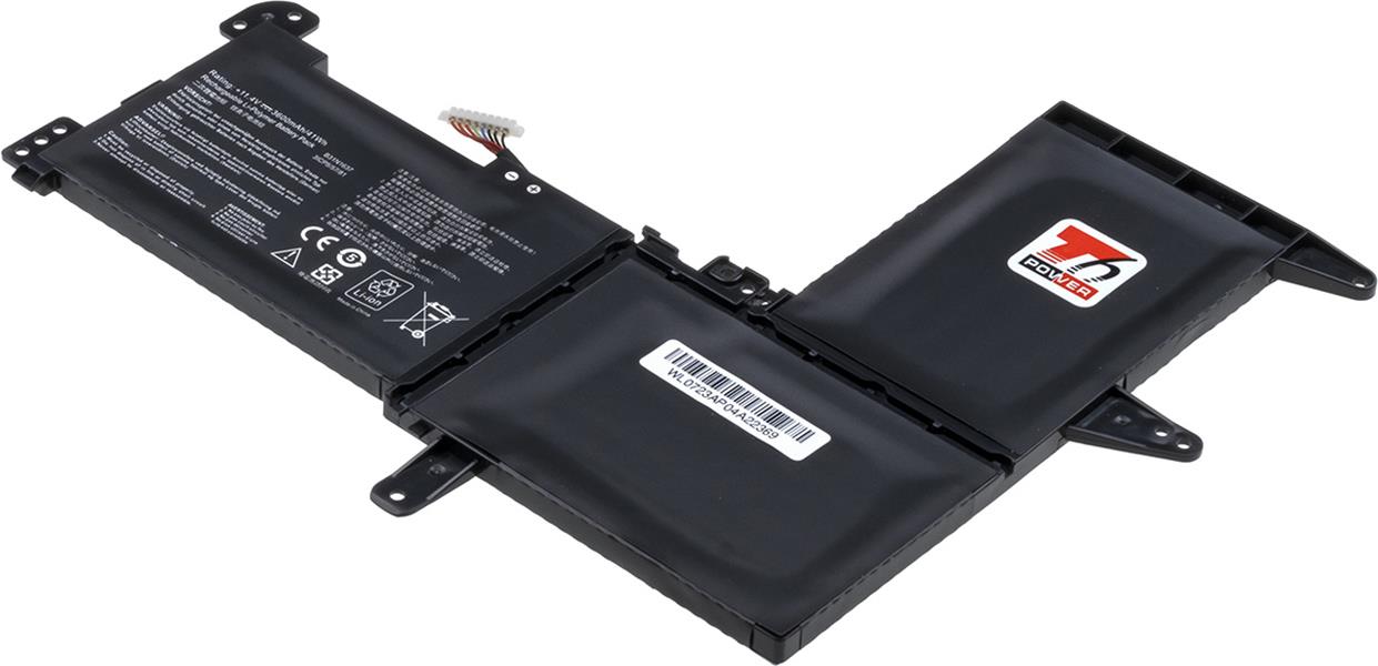 T6 Power Asus VivoBook S510U, X510U, 3600 mAh, 41 Wh, 3cell, Li-pol