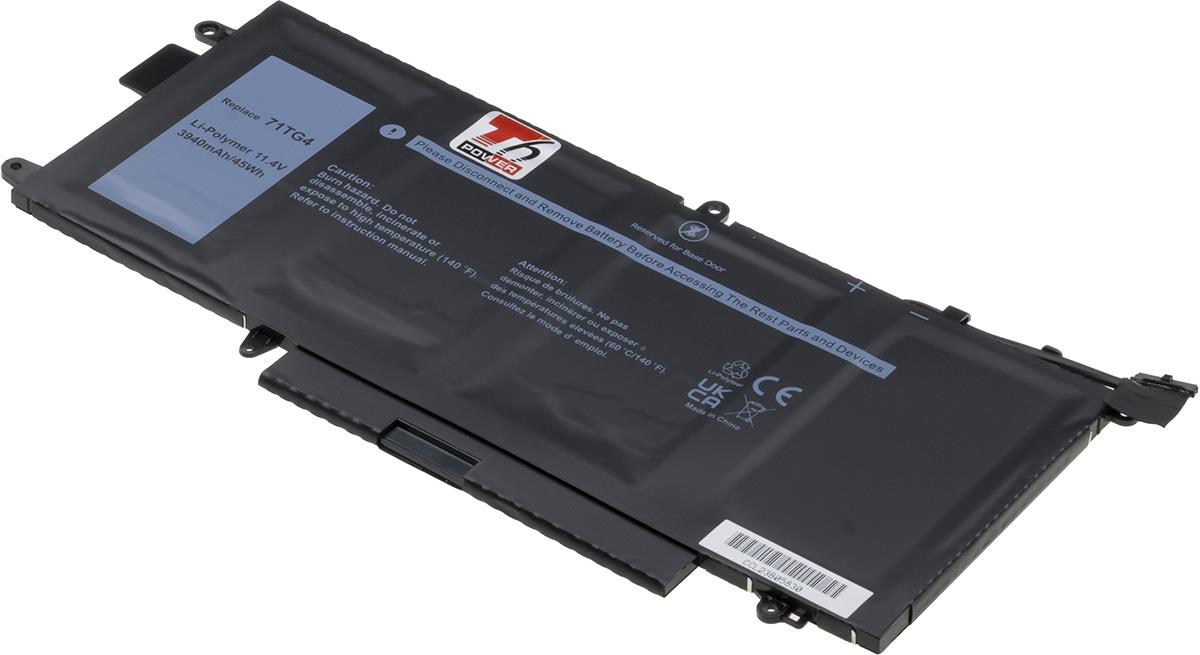 T6 Power Dell Latitude 5289, 7389, 7390 2in1, 3940 mAh, 45 Wh, 3cell, Li-pol