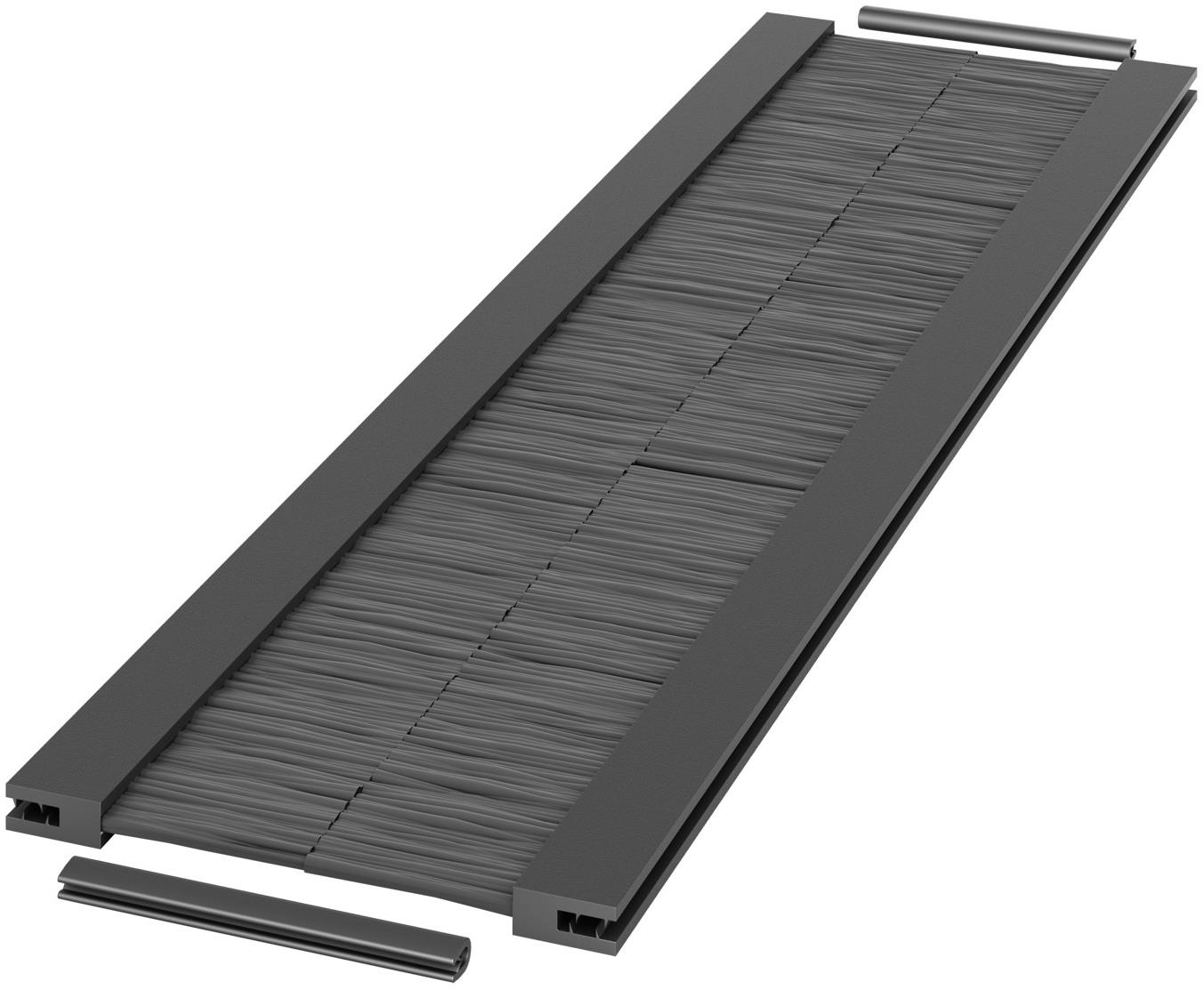 CONTEG DP-KP-KAR6 – kefová priechodka, 500 × 110 mm, 2× kefa, 2× lemovka