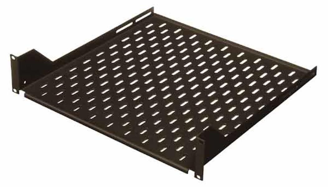 CONTEG DP-PO-450 19" ukladacia polica, hĺbka 450 mm, 1 ks