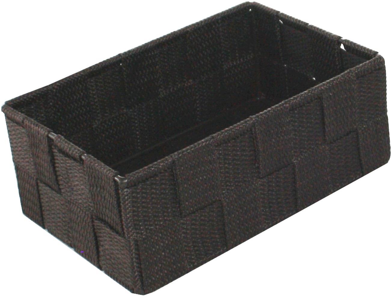 Compactor úložný organizér do zásuvky TEX 18 × 12 × 7 cm, čokoládový