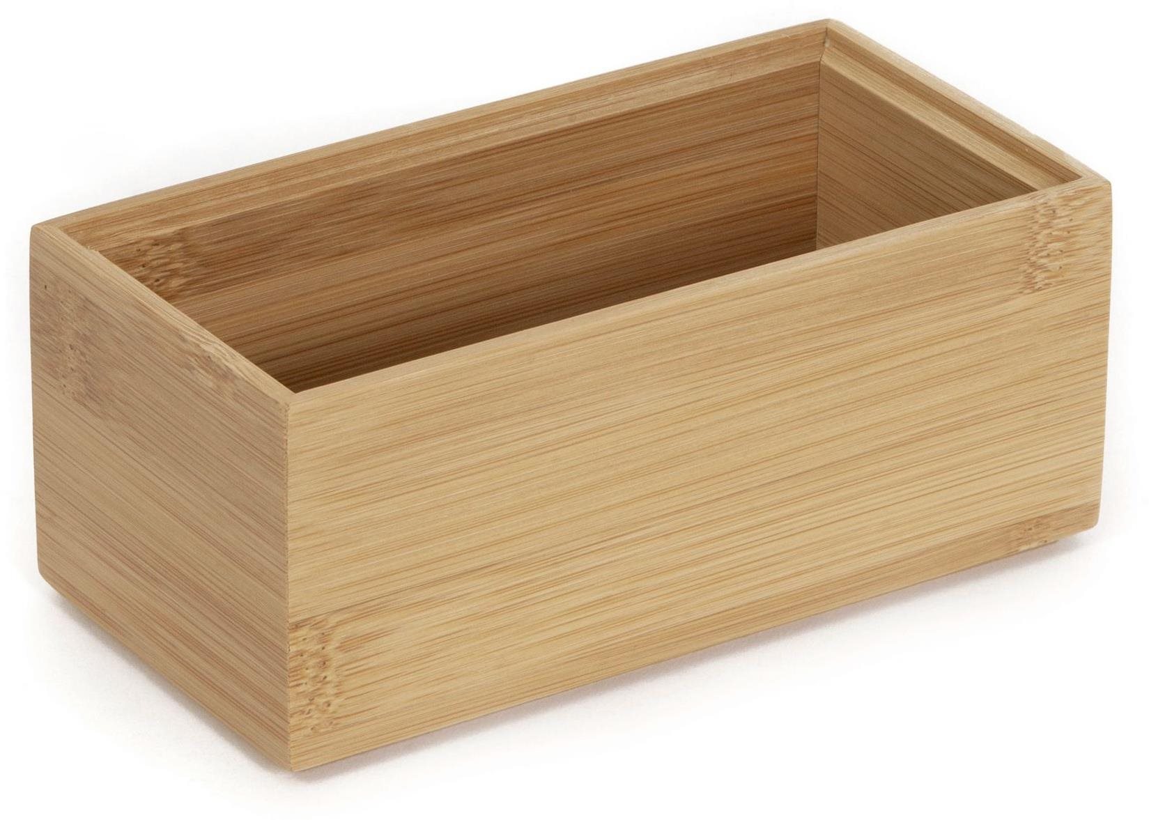 Compactor úložný organizér Bamboo Box S – 15 × 7,5 × 6,5 cm
