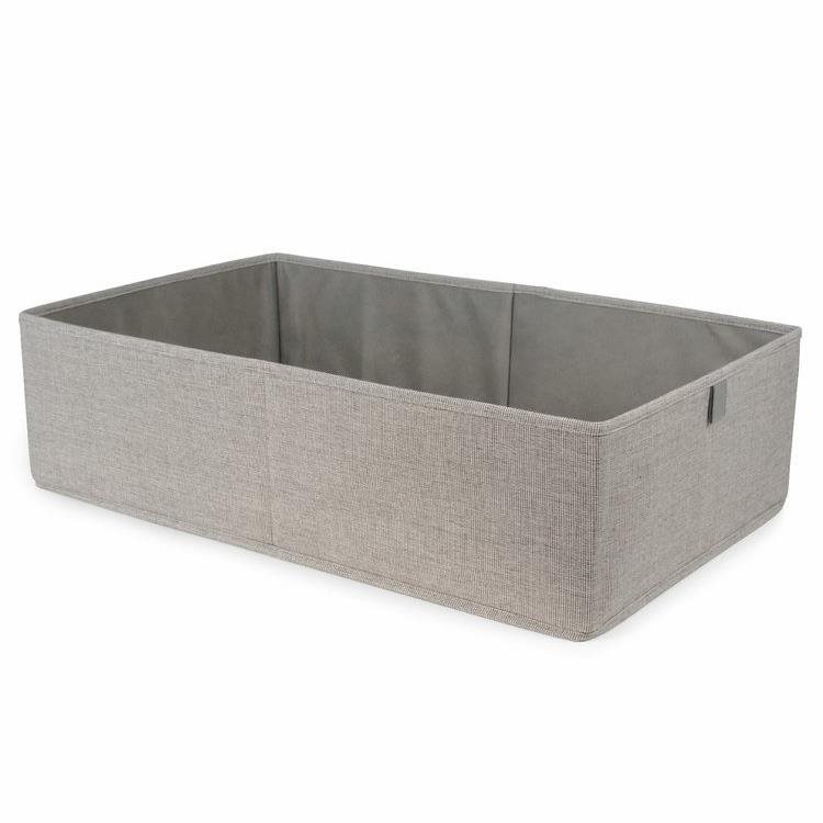 Compactor úložný box Oxford 36 × 56 × 16,5 cm, polyester, sivo-béžový