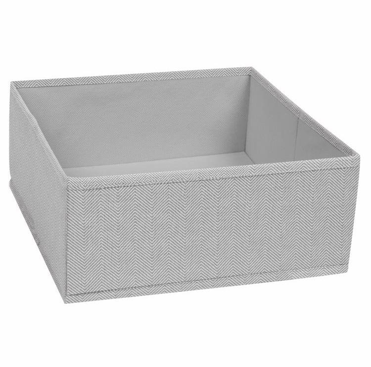 Compactor organizér BOSTON L 28 × 28 × 12 cm, sivý