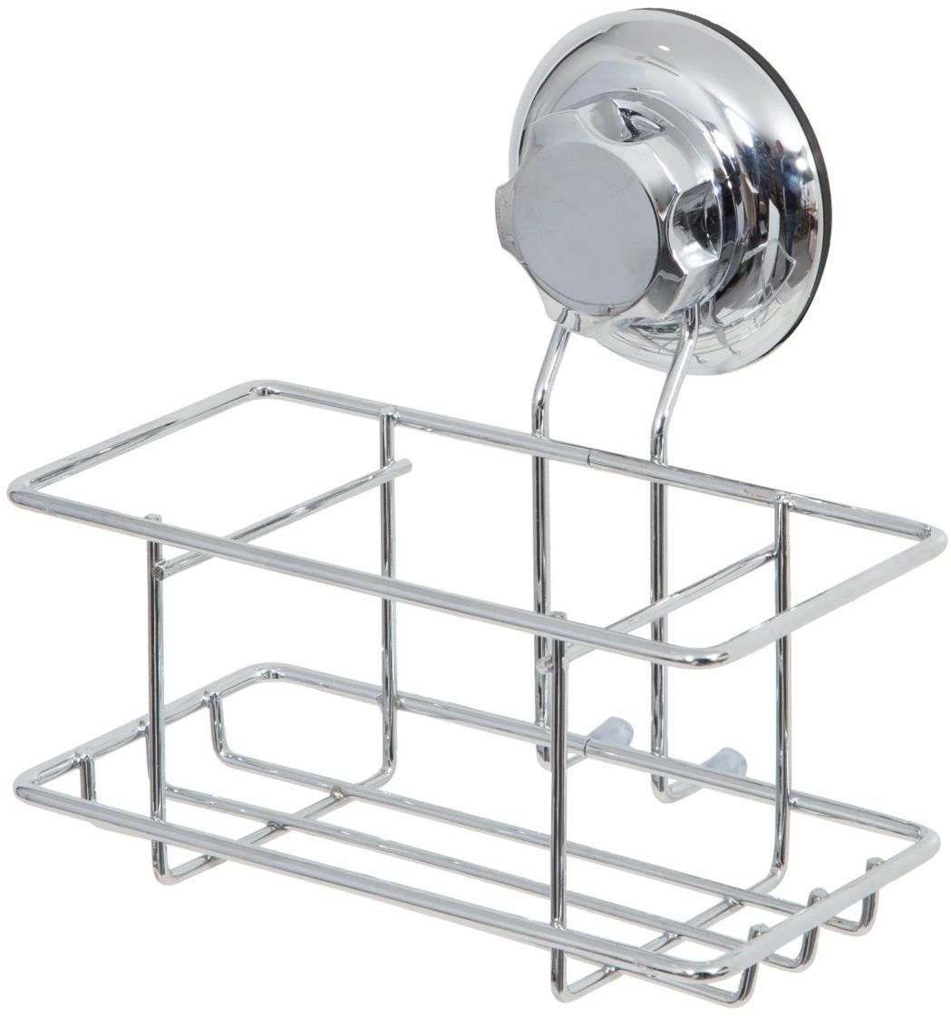 Compactor Bestlock Držadlo na kuchynské náčinie, bez vŕtania, nosnosť 6 kg, chróm