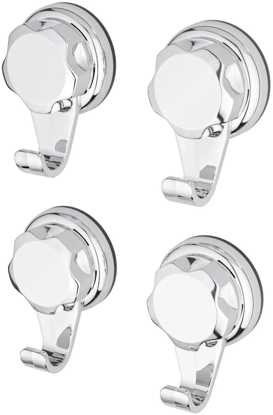 Compactor Bestlock Malé háčiky do kuchyne, bez vŕtania, nosnosť 6 kg, 4 ks