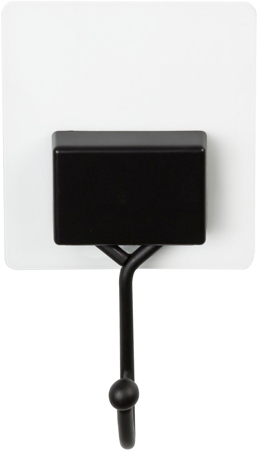 COMPACTOR Bestlock Black Magic Samolepiaci háčik, bez vŕtania, nosnosť až 3 kg