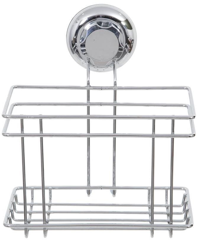 COMPACTOR Bestlock Polička do kúpeľne, bez vŕtania, nosnosť až 6 kg