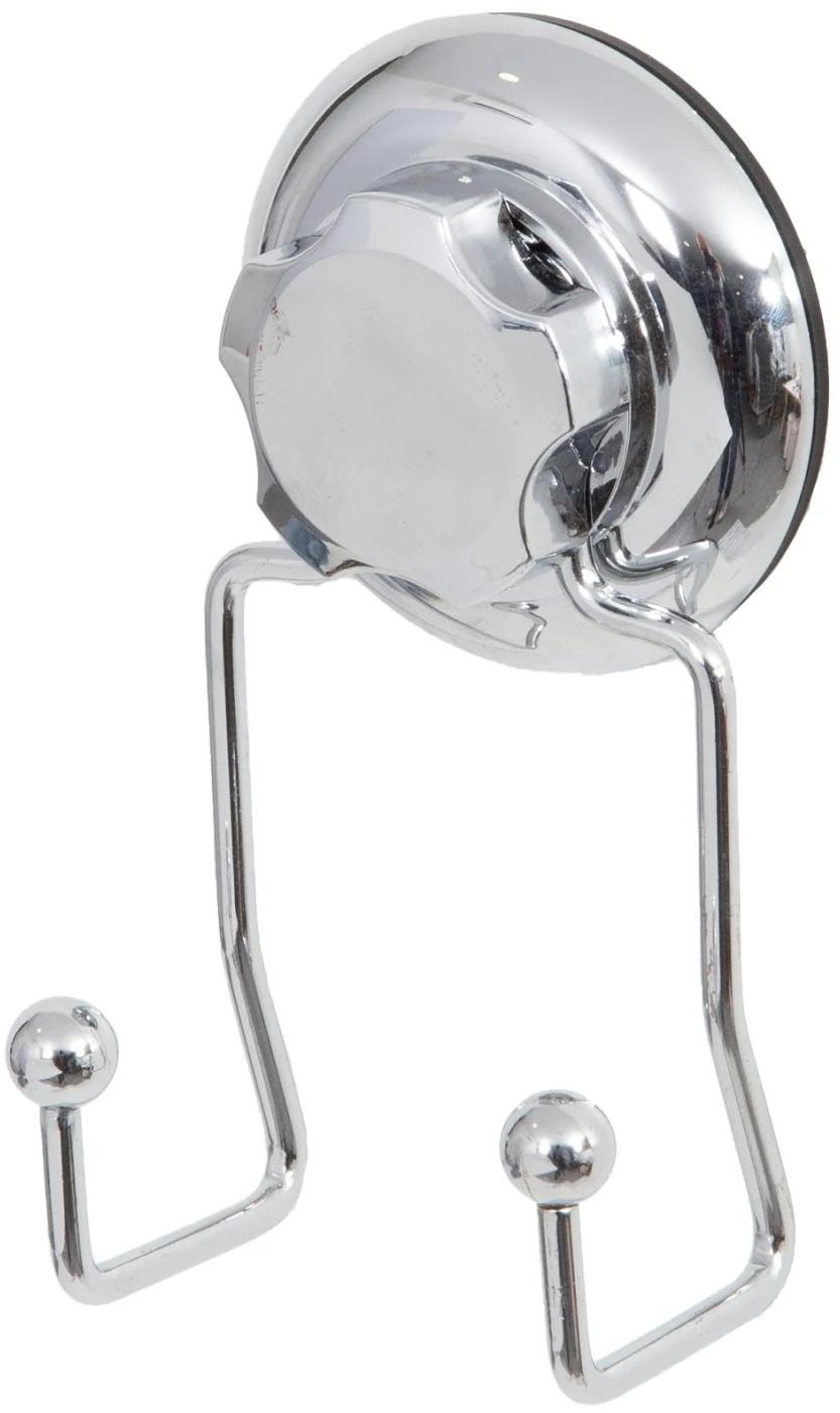 COMPACTOR Bestlock Dvojitý háčik do kuchyne, bez vŕtania, nosnosť až 6 kg