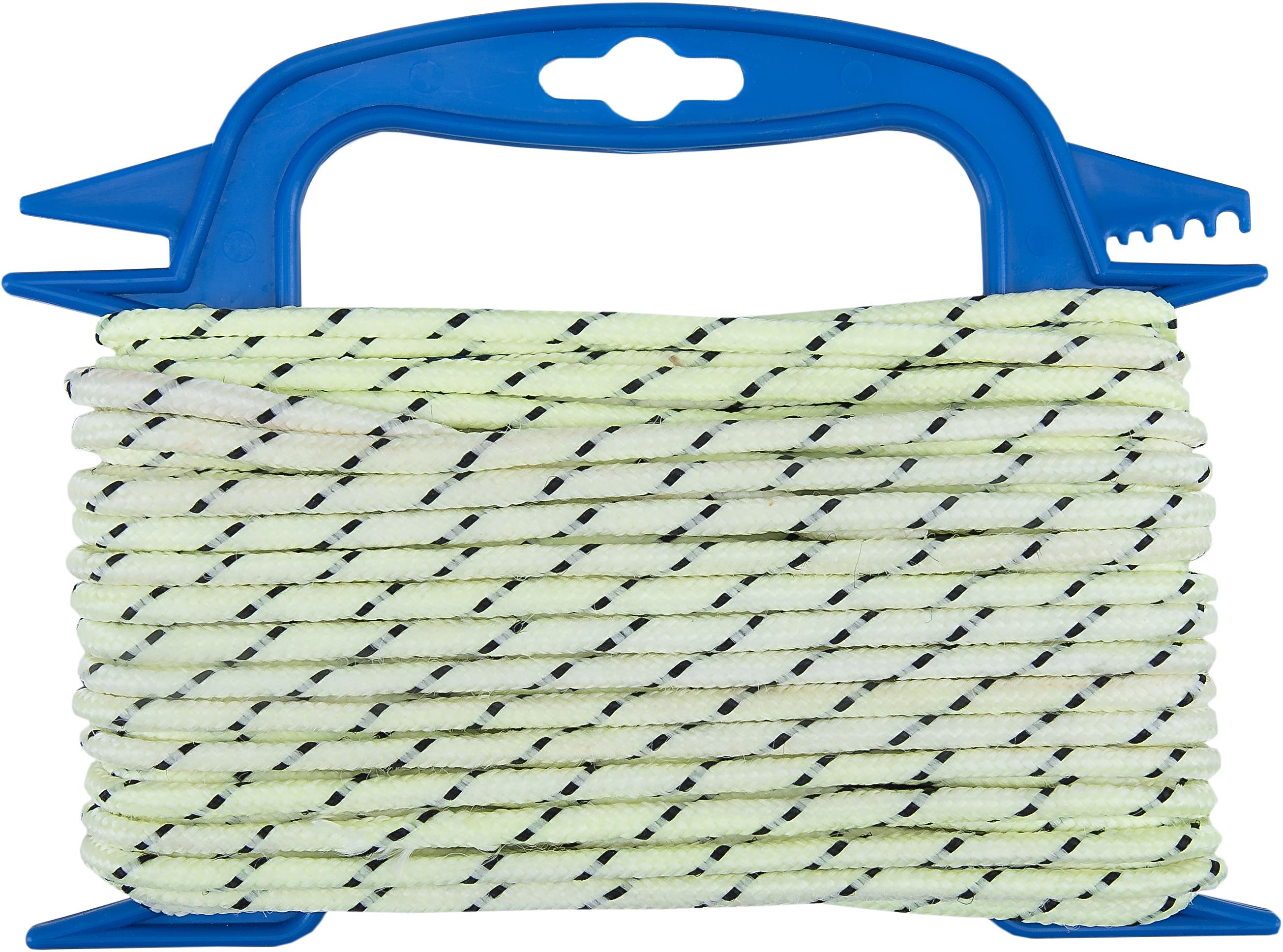 CONNEX PP Lano pletené 16-pramenné, 4 mm × 20 m, zelené fluorescentné DY2701856