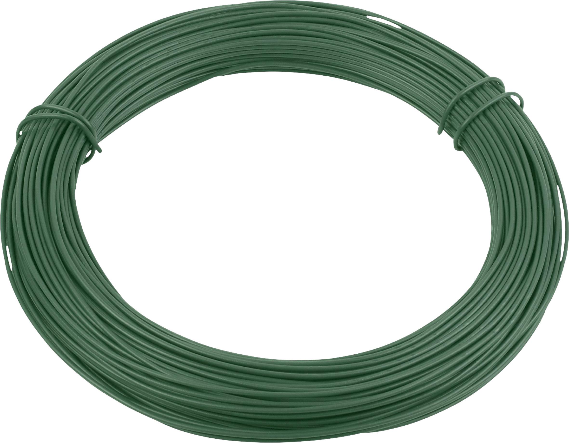 MEISTER Napínací drôt zelený, 2,0 mm × 50 m, poplastovaný
