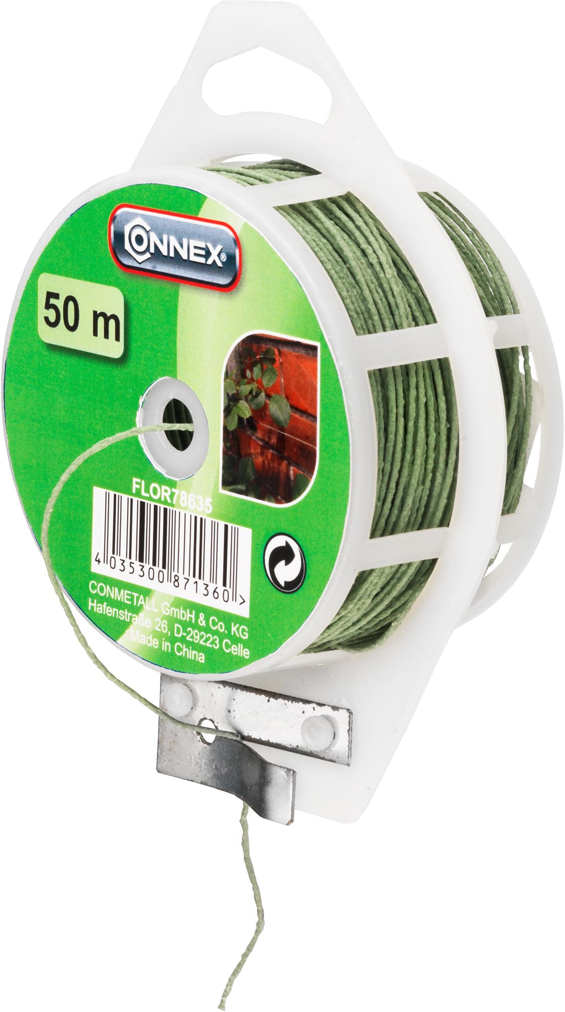 CONNEX Viazací drôt na rastliny s rezačkou