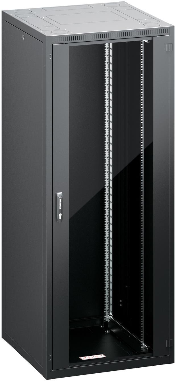 Conteg RI7-42-60/80 – 19" dátový rozvádzač, 42U, 600 × 800 mm, čierny