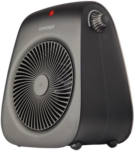 CONCEPT VT7041 Teplovzdušný ventilátor, čierny
