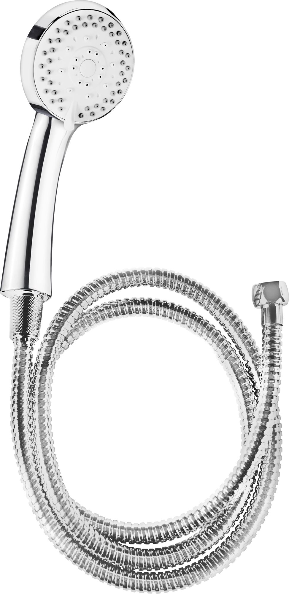 CORNAT Fit sprchová súprava, 3 dýzy, hadica nehrdzavejúca oceľ 150 cm, chróm